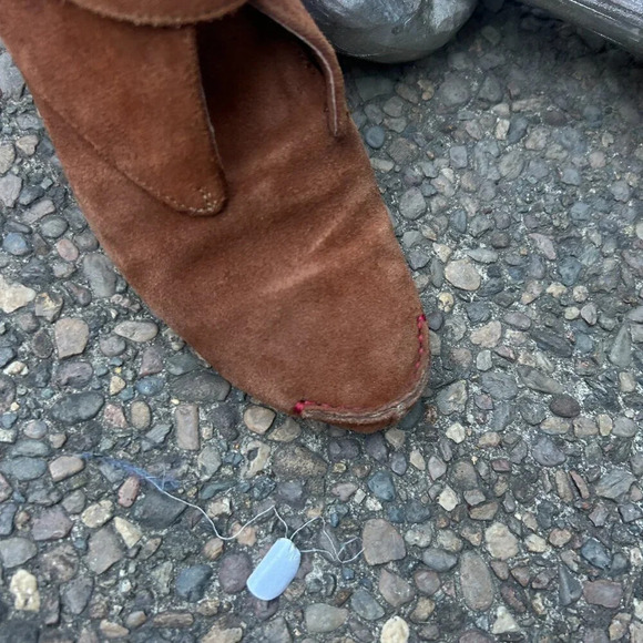 Donald J Pliner Tan Sport Suede Berle Casual Booties Size 9 - Picture 11 of 13